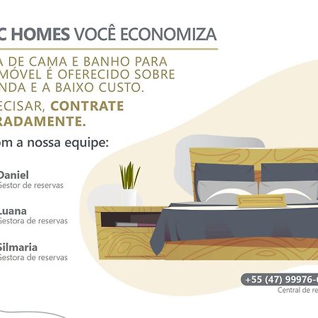 Varandas Do Atlantico - Apartamento Em Condominio Pe Na Areia Bombinhas Eksteriør bilde