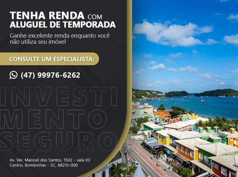 Varandas Do Atlantico - Apartamento Em Condominio Pe Na Areia Bombinhas Eksteriør bilde